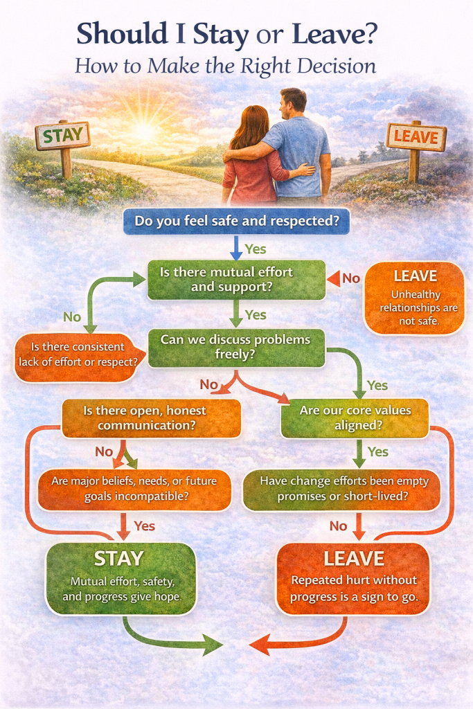 The “Should I Stay or Leave?” Flowchart