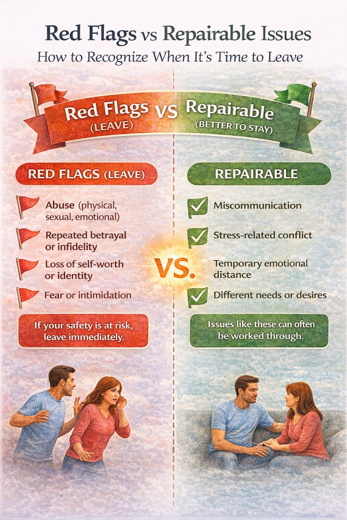The Red Flags vs Repairable Issues Chart